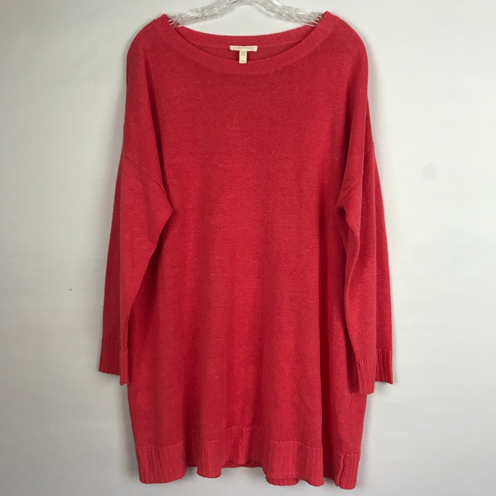 Eileen Fisher 100%  Linen (organic) Size Large